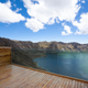 Illustration for article titled This High-Altitude Overlook Perfectly Frames a Volcano
